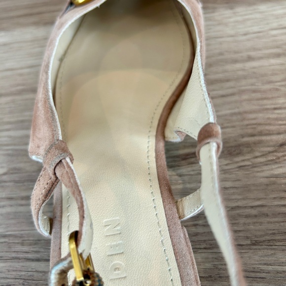 Boden Iris Snaffle Slingback Flats Ginger Snap Suede Size 8/8.5 (EU 39) - Picture 11 of 16